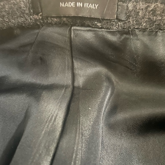 Jil Sander Runway FW09 color-block wool single breasted trench. - Picture 8 of 10